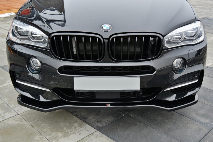 var-BM-X5-15-M-FD1T BMW X5 F15 M50D 2013-2018 Frontsplitter V.1 Maxton Design 