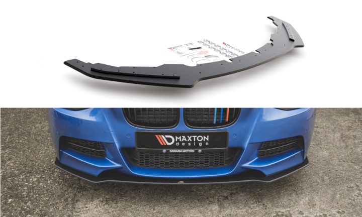 var-BM1F20MCNC-FD1B BMW 1-Serie F20 M135i 2011-2015 Racing Frontsplitter V.1 Maxton Design 