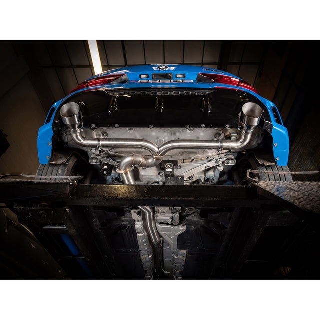 var-COBRA-BM121TP19 BMW M135i (F40) 2019+ GPF Back Race Avgassystem (Tillval Avgasventil) Cobra Sport