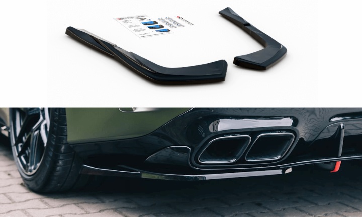 var-ME-GT-4D-AMG-RSD1T Mercedes-AMG GT 63S 4 Door Coupe Aero 2018+ Bakre Sido Extensions V.1 Maxton Design 