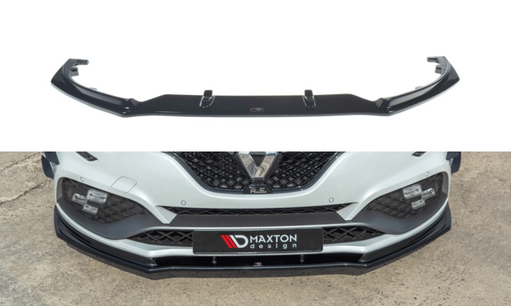 var-RE-ME-4-RS-FD1T Renault Megane IV RS 2018+ Frontsplitter V.1 Maxton Design 