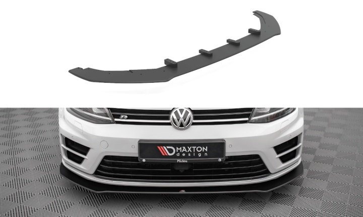 var-VWGO7RCNC-FD1B VW Golf 7 GTI 2013-2016 Street Pro Frontsplitter V.1 Maxton Design 