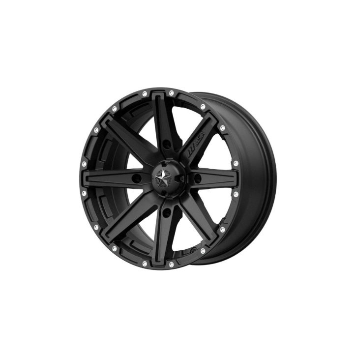 wlp-M33-02756 MSA Offroad Wheels Clutch 12X7 ET10 4X156 132.00 Satin Black