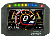 30-5601F AEM CD-5L Carbon Digital Dash Flat Panel (Med Logger / Utan GPS) (2)