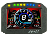 30-5602F AEM CD-5G Carbon Digital Dash Flat Panel (Utan Logger / Med GPS) (3)
