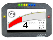 30-5701F AEM CD-7L Carbon Digital Dash Flat Panel (Med Logger / Utan GPS) (4)