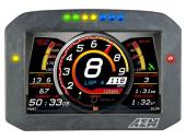 30-5702F AEM CD-7G Carbon Digital Dash Flat Panel (Utan Logger / Med GPS) (2)
