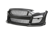 AC-FB18FDMU-ST-PC-GT Mustang GT 18+ TYPE-ST GT500-Style Stötfångare + Kolfiber Grill/Läpp Glasfiber Anderson Composites (1)