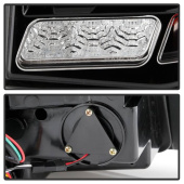 ALT-YD-FM10-LED-BK Ford Mustang 2010-2012 Light Bar (Sekventiell Blinkers) LED Baklampor - Svart Spyder Auto Spyder Auto (4)