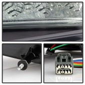 ALT-YD-FM10-LED-BK Ford Mustang 2010-2012 Light Bar (Sekventiell Blinkers) LED Baklampor - Svart Spyder Auto Spyder Auto (5)