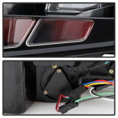 ALT-YD-FM10-LED-BK Ford Mustang 2010-2012 Light Bar (Sekventiell Blinkers) LED Baklampor - Svart Spyder Auto Spyder Auto (6)
