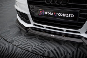 Audi A4 Competition B8 Facelift 2011-2015 Frontläpp / Frontsplitter V.1 Maxton Design