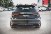 Audi RS3 8V Sportback 2017-2020 Diffuser Enkel-Utblås V.2 Maxton Design 