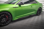 Audi RS5 Coupe F5 Facelift 2019+ Sidokjolar / Sidoextensions Maxton Design