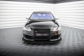Audi RS6 Avant C6 2007-2010 Street Pro Frontsplitter + Splitters V.1 Maxton Design