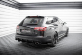 Audi RS6 Avant C6 2007-2010 Street Pro Bakre Sidoextensions + Splitters V.1 Maxton Design