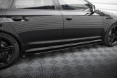 Audi RS6 Avant C6 2007-2010 Street Pro Sidoextensions + Splitters V.1 Maxton Design