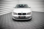 BMW 1 E81 Facelift 2007-2011 Frontläpp / Frontsplitter V.3 Maxton Design