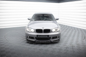 BMW 1-Serie M-Sport E82 2007-2011 Frontläpp / Frontsplitter V.1 Maxton Design
