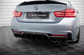 BMW 4-Serie M-Sport F32 / F36 2013-2020 (Dubbla utblås på båda sidorna) Diffuser V.1 Maxton Design
