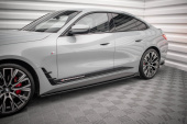 BMW 4 Gran Coupe M-Pack G26 2021+ Sidoextensions V.2 Maxton Design