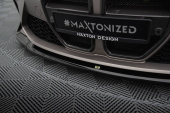 BMW M4 G82 / M3 G80 2021+ Frontläpp / Frontsplitter V.4 (CSL-look) Maxton Design