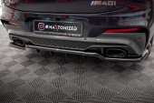 BMW X4 M-Pack G02 2018-2021 Bakre Splitter (Med Splitters) V.2 Maxton Design 