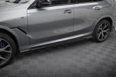 BMW X6 M-Sport G06 LCI 2023+ Sidokjolar / Sidoextensions V.2 Maxton Design
