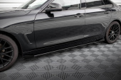 BMW 4 Gran Coupe F36 2014-2017 Street Pro Sidoextensions + Splitters V.1 Maxton Design 
