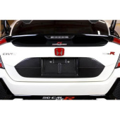 CBX-CTRLIC Honda Civic Type R 2017+ Registreringsplåt Garnering Kolfiber APR Performance (4)