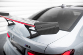BMW M3 G80 2021+ Kolfibervinge Spoiler med LED-Ljus Smal Infästning Maxton Design