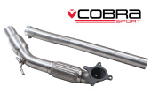 COBRA-AU10 Audi A3 (8P) 2.0 TFSI 2WD (3 & 5-dörrars) 04-12 Frontpipe & Sportkatalysator (200 Cell) Cobra Sport (2)