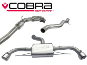 COBRA-AU26b Audi TT 2.0 TFSI (Mk2)  (Quattro) 12- Turboback-system (Med Sportkatalysator & Ej Ljuddämpat) Cobra Sport (1)