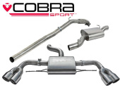 COBRA-AU34c Audi TTS 2.0 TTS (Mk2) (Quattro) Coupe 08- Turboback-system (Med De-Cat & Ljuddämpare) Cobra Sport (1)