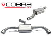 COBRA-AU61 Audi TT 3.2 V6 (Mk2) (Quattro) Coupe 07-11 Catback (Ljuddämpat) Cobra Sport (1)