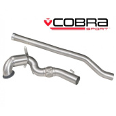 COBRA-AU79 Audi S3 (8V) (5-dörrars) Quattro 13- Frontpipe / Sportkatalysator (200 Cell) Cobra Sport (1)