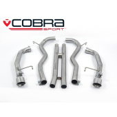 COBRA-FD29 Ford Mustang GT 5.0 V8 15-18 Catback - H-Pipe, Centre & Venom Bakre Ljuddämpare Cobra Sport (2)