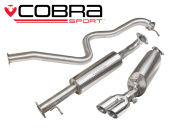 COBRA-FD69 Ford Fiesta Mk7 1.0T EcoBoost (Zetec S) 13- Catback (Ljuddämpat) Cobra Sport (1)