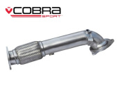 COBRA-FD70 Ford Fiesta Mk7 ST180 & ST200 13- Frontpipe / De-Cat Cobra Sport (1)