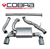 COBRA-FD93b Ford Focus RS (Mk3) 15- Turboback-system (Med Sportkatalysator & Ej Ljuddämpat) (Valved) Cobra Sport (1)