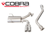COBRA-MZ14 Mazda MX-5 Mk4 (ND) 1.5L & 2.0L (incl RF) 15- Catback Centrerat Utblås (Ej Ljuddämpat) Cobra Sport (1)