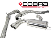 COBRA-SE24a Seat Leon Cupra 2.0 FSI 240PS (1P-Mk2) 06-12 Turboback-system (Med Sportkatalysator & Ljuddämpare) Cobra Sport (1)
