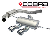 COBRA-SE28 Seat Leon Cupra R 2.0 TSI 265PS (1P-Mk2) 10-12 Catback (Ljuddämpat) Cobra Sport (1)