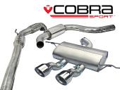COBRA-SE29a Seat Leon Cupra R 2.0 TSI 265PS (1P-Mk2) 10-12 Turboback-system (Med Sportkatalysator & Ljuddämpare) Cobra Sport (1)