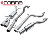 COBRA-SE35c Seat Ibiza FR 1.4 TSI 10-14 Turboback-system (Med De-Cat & Ljuddämpare) Cobra Sport (1)