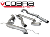 COBRA-SE39c Seat Ibiza Cupra / Boganegra 1.4 TSI 10-14 Turboback-system (Med De-Cat & Ljuddämpare) - single T/Ps Cobra Sport (1)