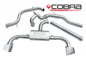 COBRA-SE54d Seat Leon Cupra 280, 290 & 300 2.0 TSI 14- Turboback-system (Med De-Cat & Ej Ljuddämpat) Cobra Sport (1)