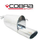 COBRA-VC31 Opel Corsa D (06-13) 1.2 & 1.4L Bensin 07-14 Bakre Ljuddämpare Cobra Sport (1)