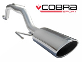 COBRA-VC32 Opel Corsa D (06-13) 1.2 & 1.4L Bensin 07-14 Bakre Ljuddämpare (Venom Range - Loud Type) Cobra Sport (1)