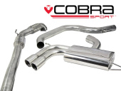COBRA-VW22b Volkswagen Golf GTI Mk5 (1K) 04-09 Turboback-system (Med Sportkatalysator & Ej Ljuddämpat) Cobra Sport (1)